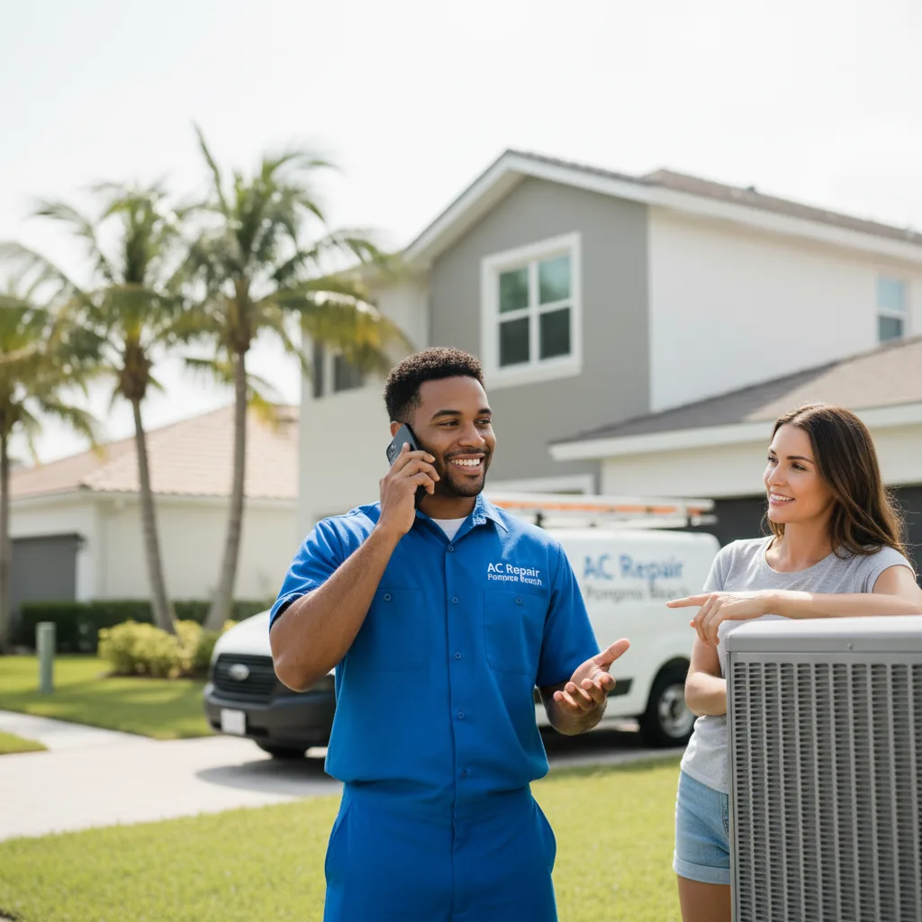 AC Repair Pompano Beach customer support in Locke